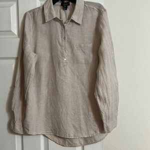 Jones linen shirt.